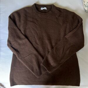 Zara Brown Cashmere Sweater